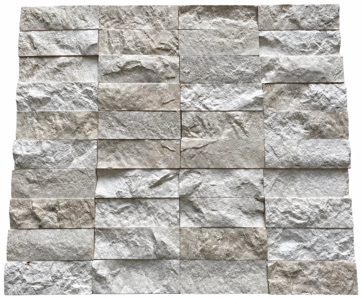 Ivory, Split face strips, single pieces 5 × 15