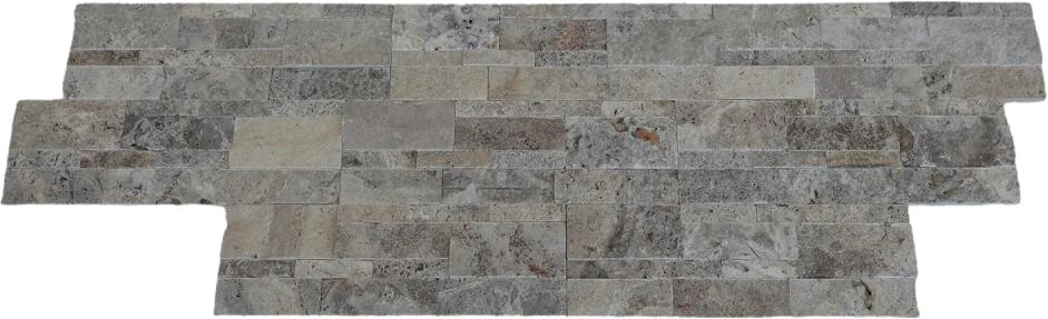 Split face ledger panel 6 × 18, Silver